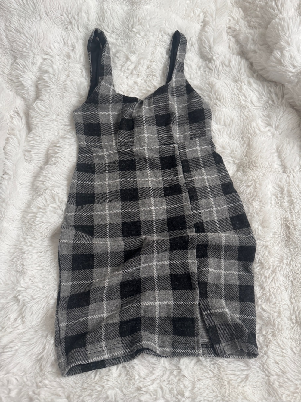 Plaid dress small